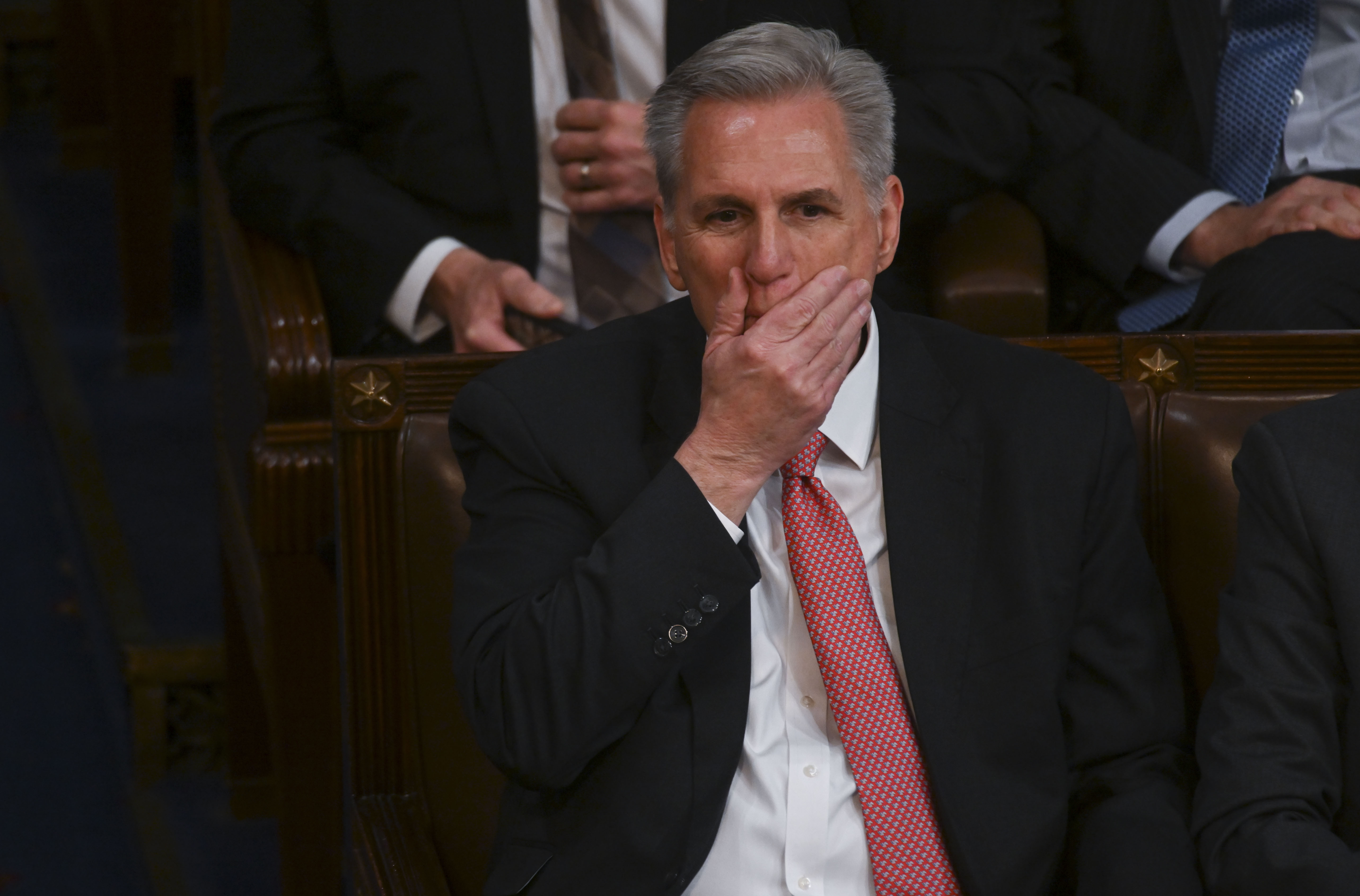 Kevin McCarthy in the House chamber