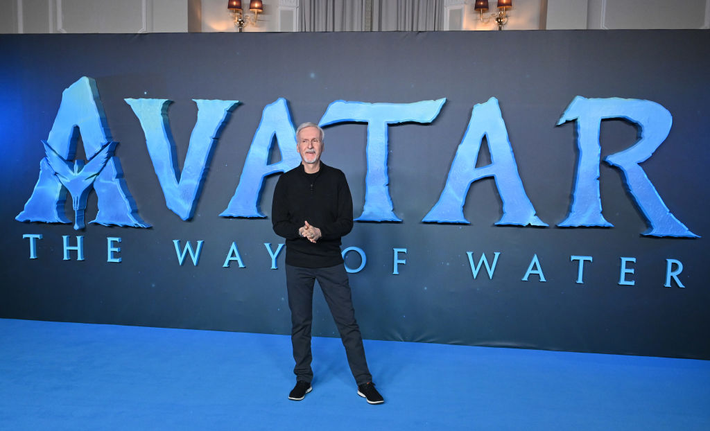 James Cameron at the Avatar: The Way of Water premiere