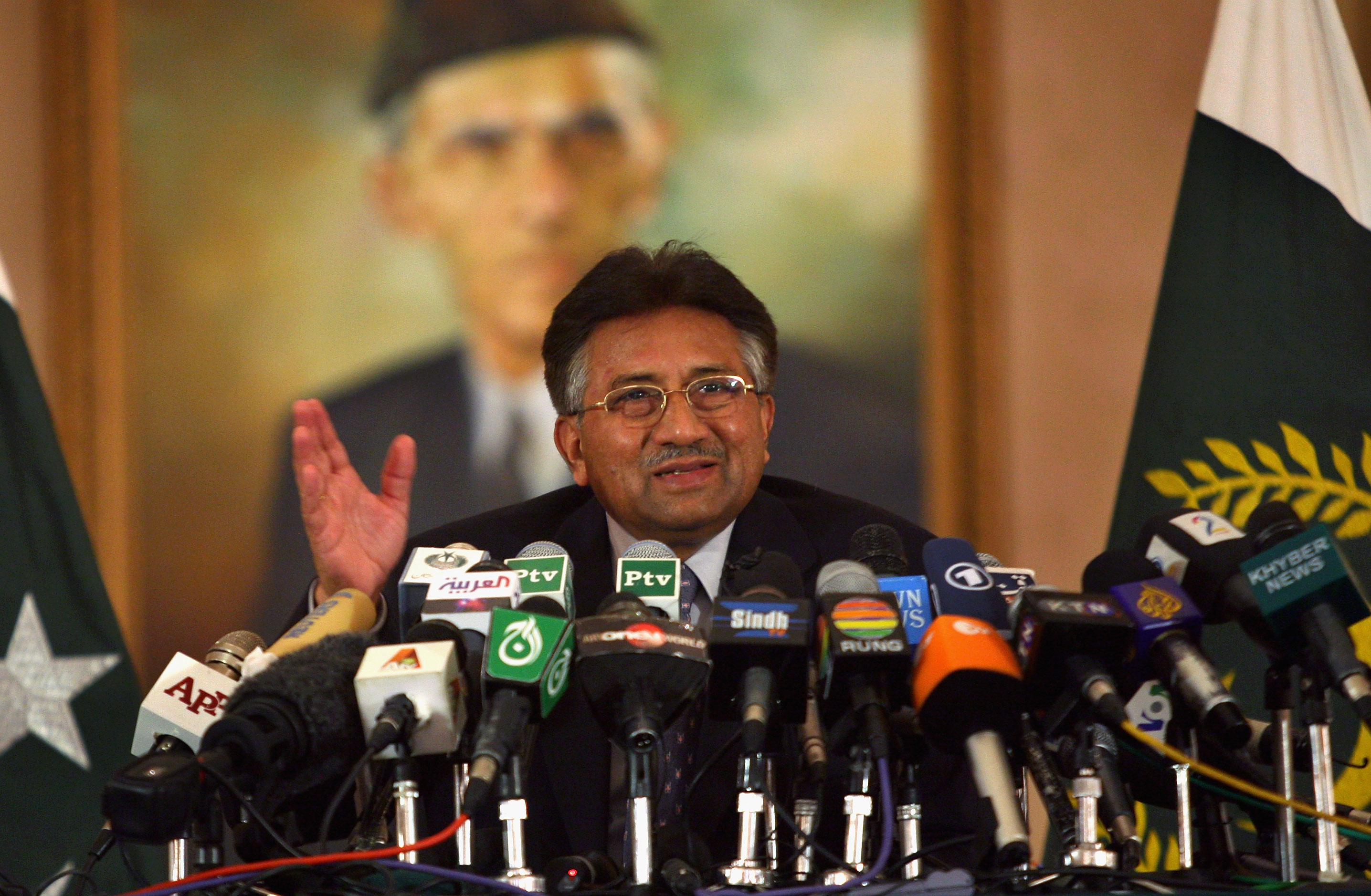 Former Pakistan President Pervez Musharraf. 