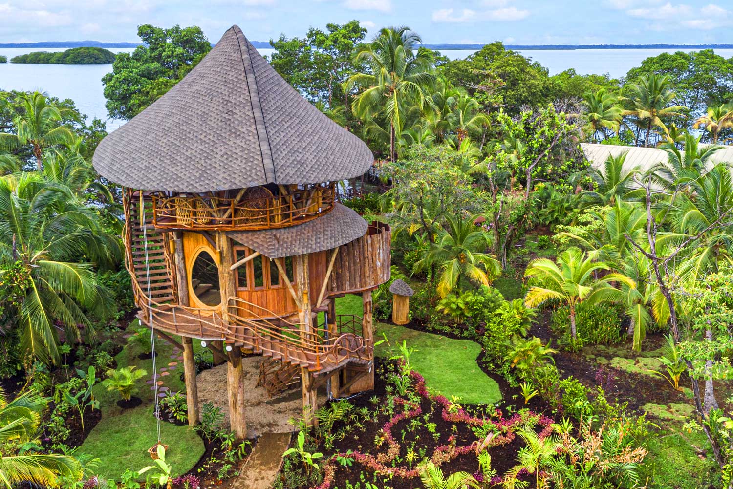 A tree house at Nayara Bocas Del Toro