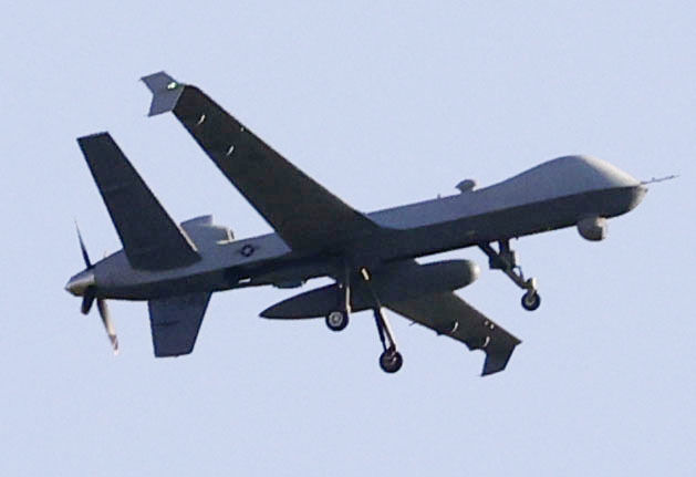 A U.S. MQ-9 drone. 