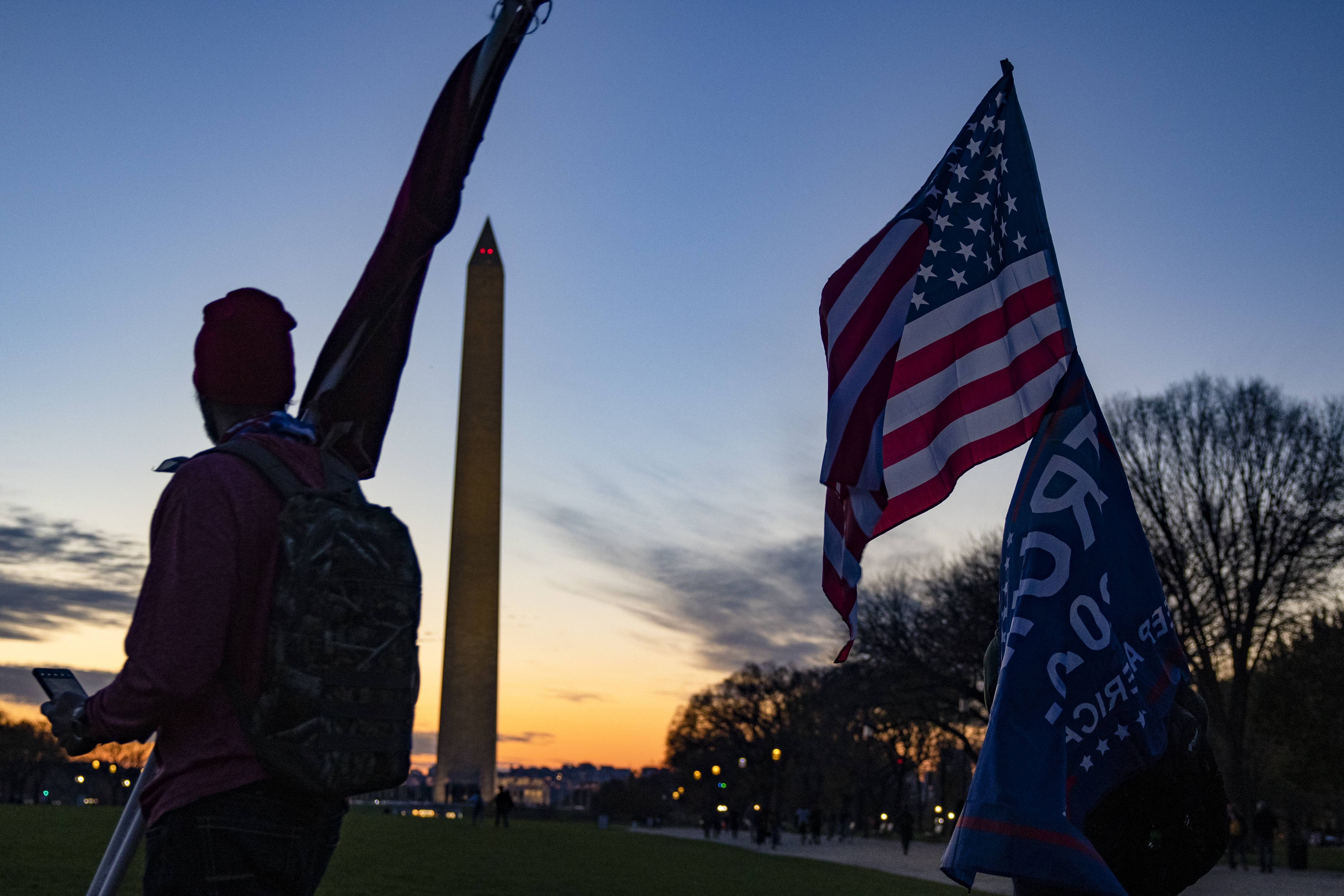racially diverse right wing groups, including proud boys, rally in DC