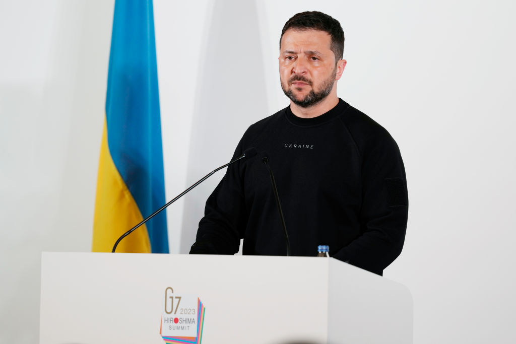 Ukrainian President Volodymyr Zelenskyy. 
