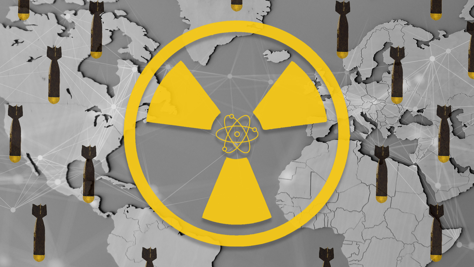Nuclear symbol.
