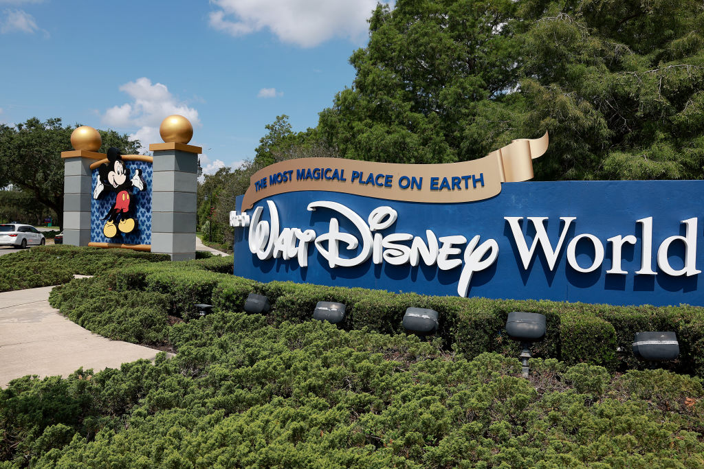 Entranceway to Walt Disney World.