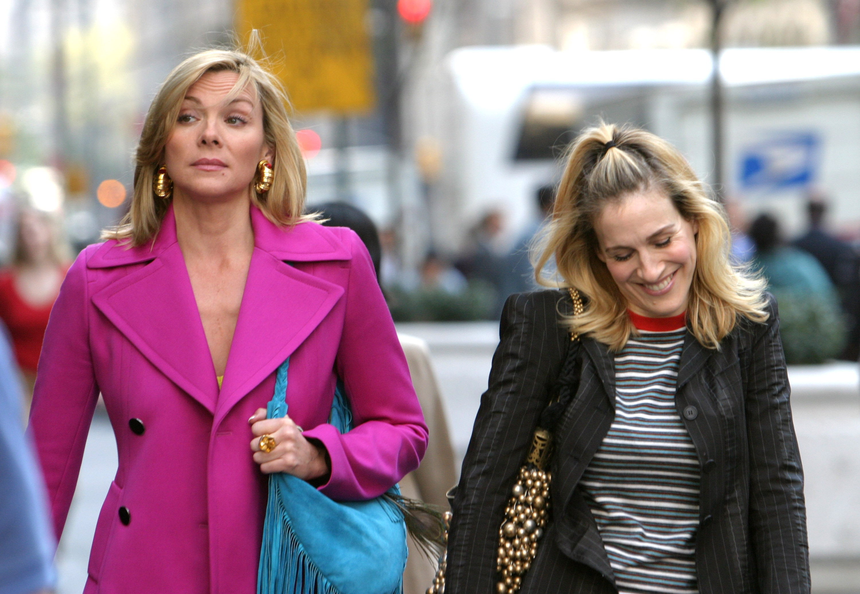 Kim Cattrall and Sarah Jessica Parker in &#039;Sex And The City&#039;