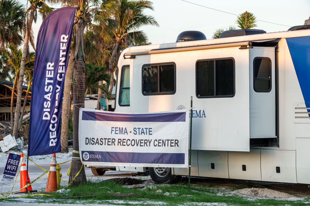 FEMA State Disaster Recovery Center after Hurricane Ian