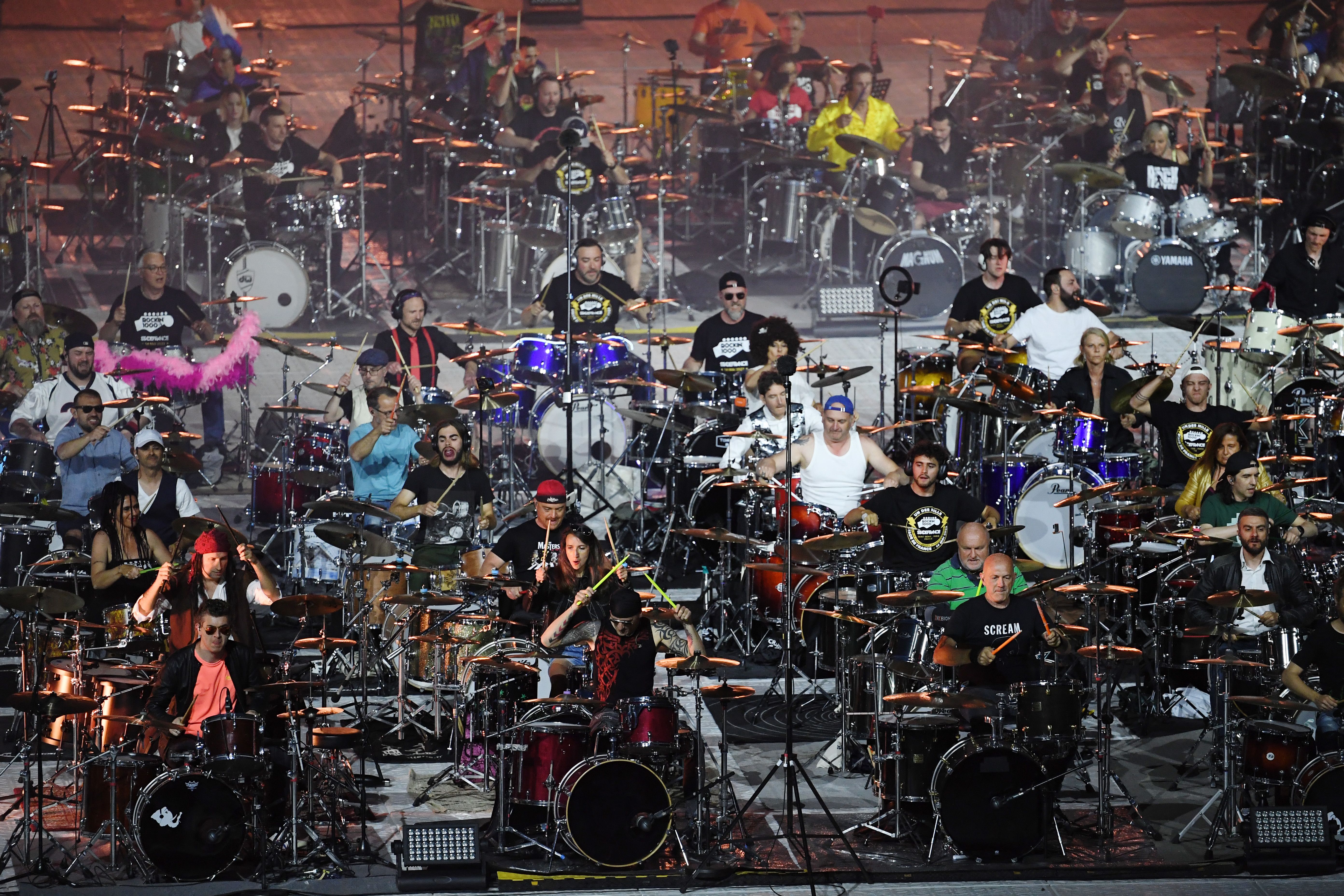 Drummers.