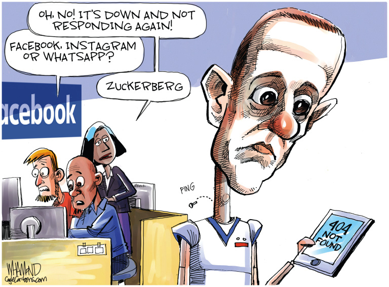 7 scathingly funny cartoons about Facebook's terrible week | The Week