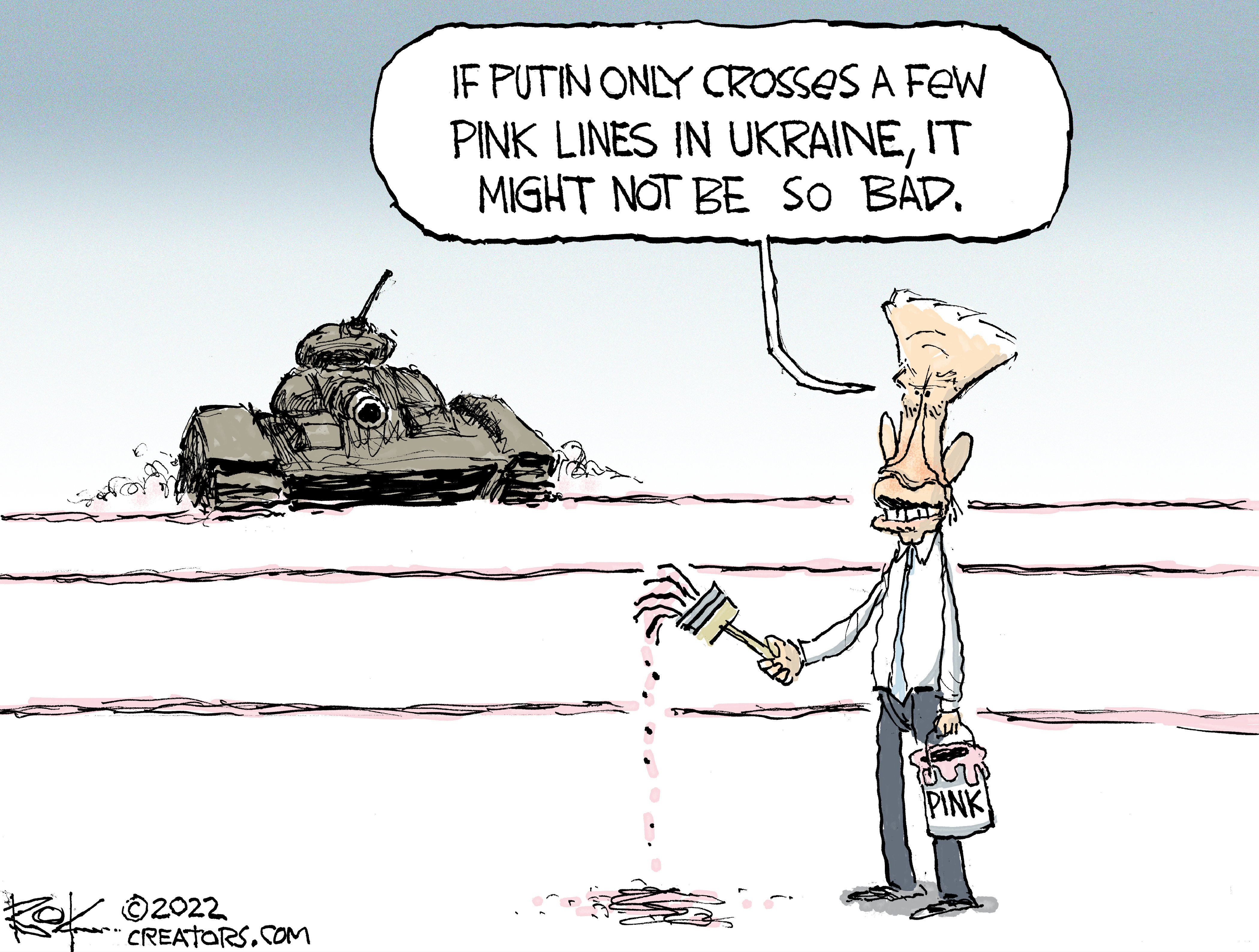 7 scathing cartoons about Biden's Ukraine remarks | The Week