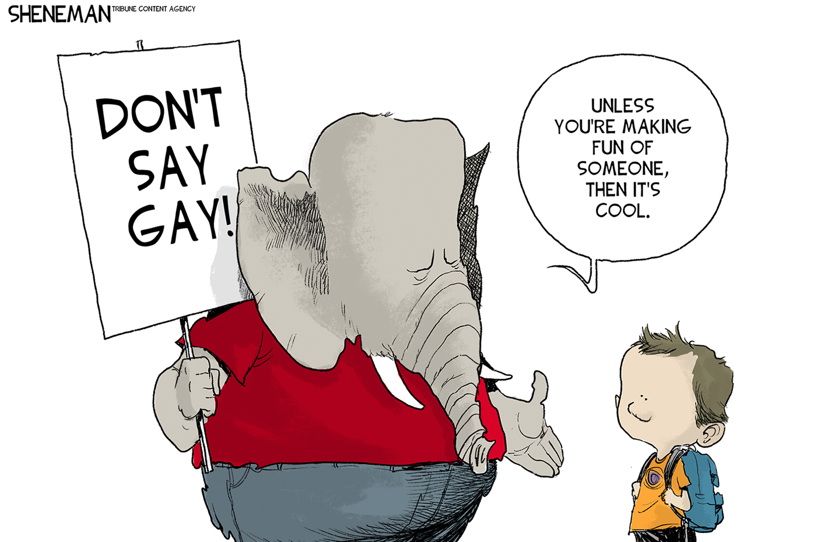 5 scathing cartoons about Florida's 'Don't Say Gay' bill | The Week