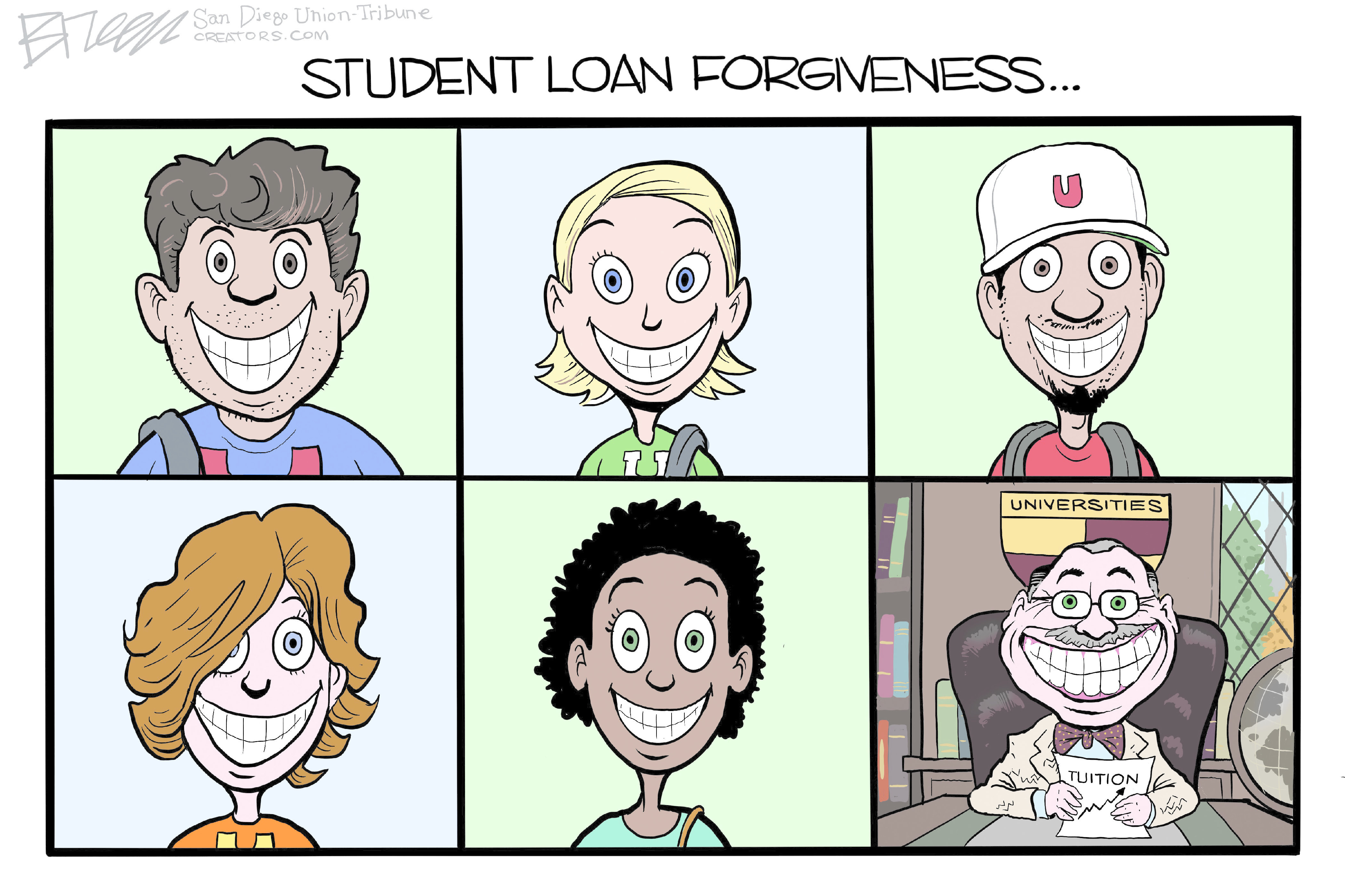 7 cartoons about Biden's student debt relief | The Week