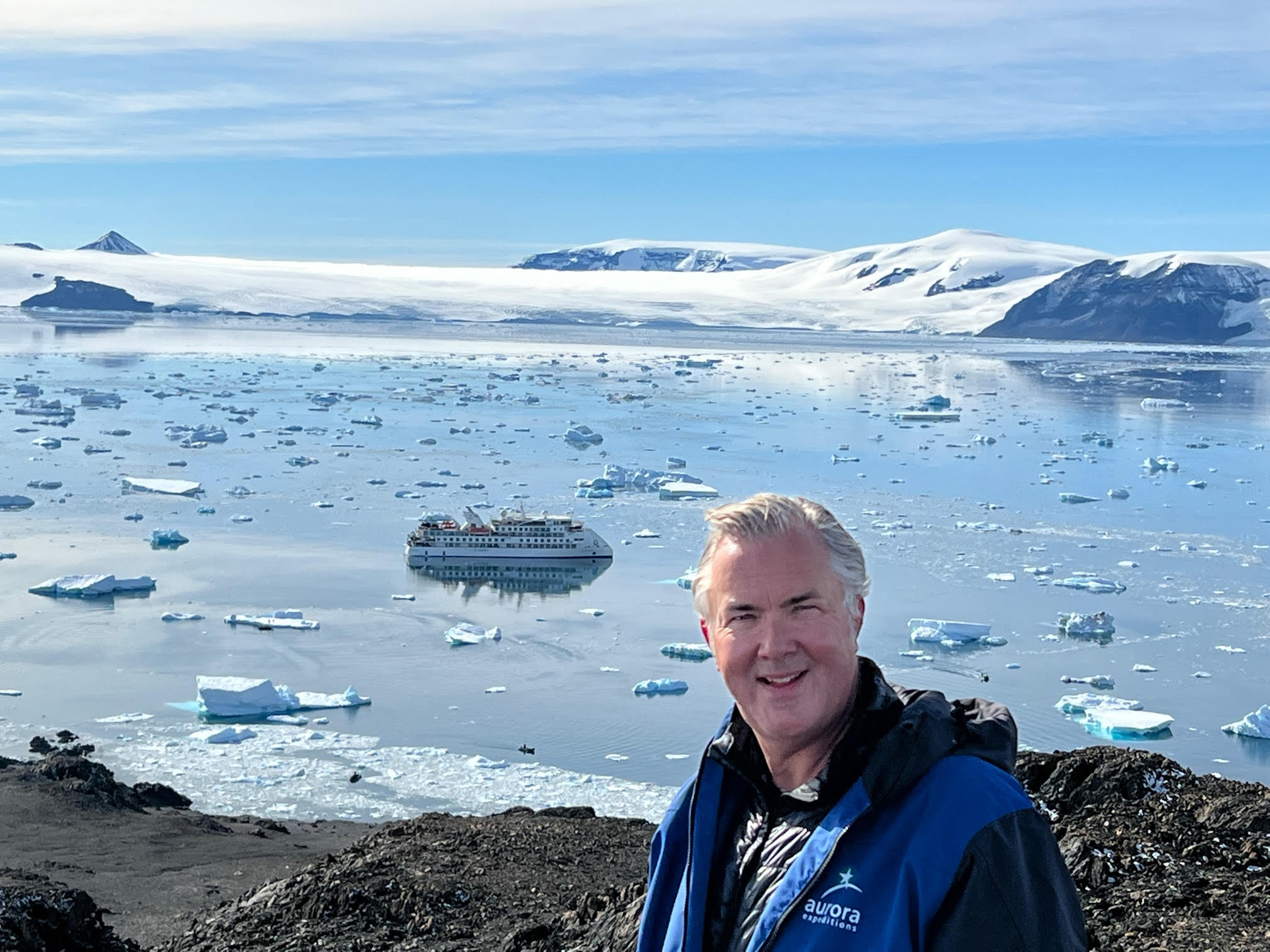 Rob Clabbers in Antarctica