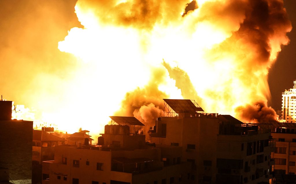 Fire in Gaza