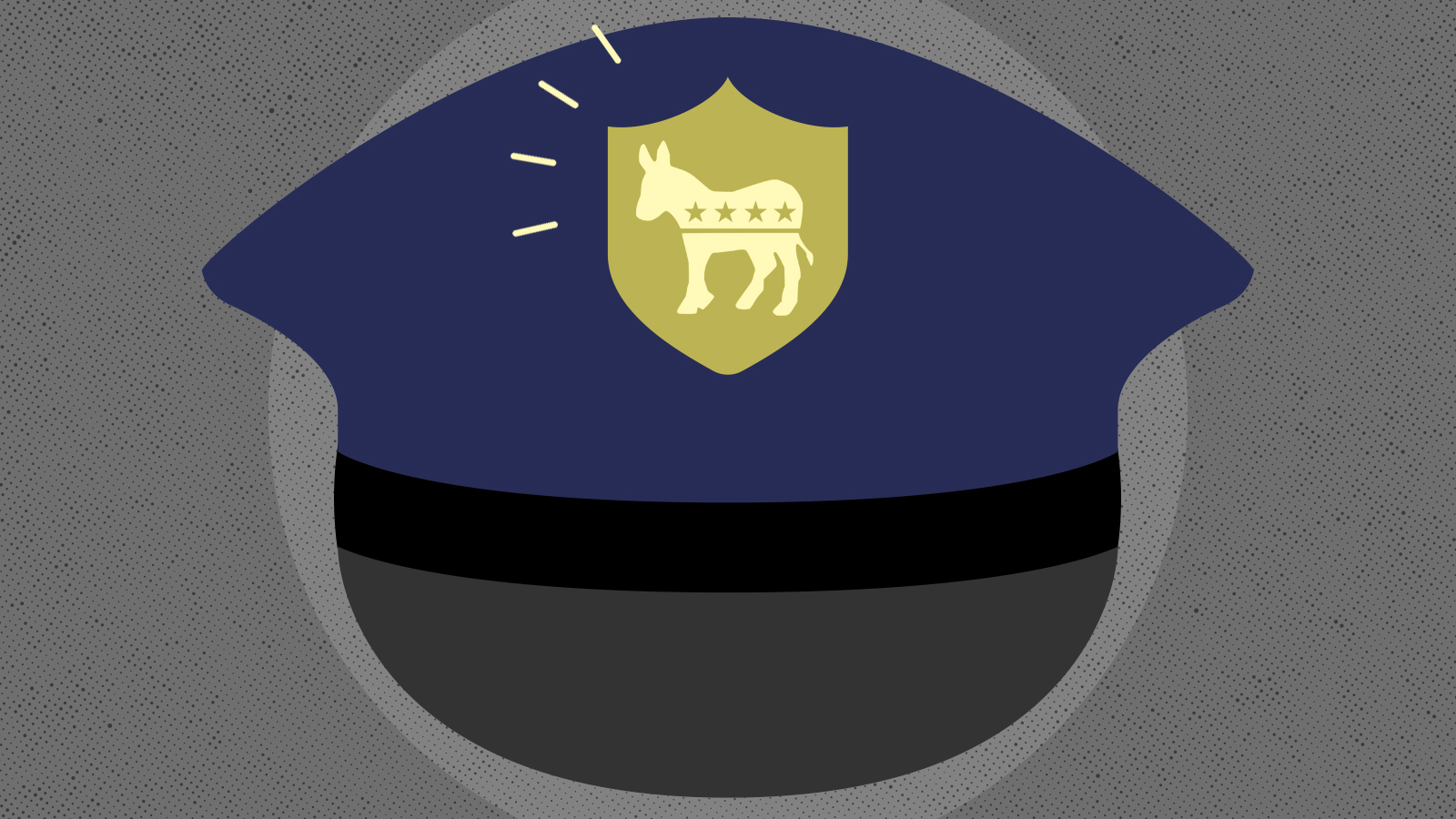 A police cap.