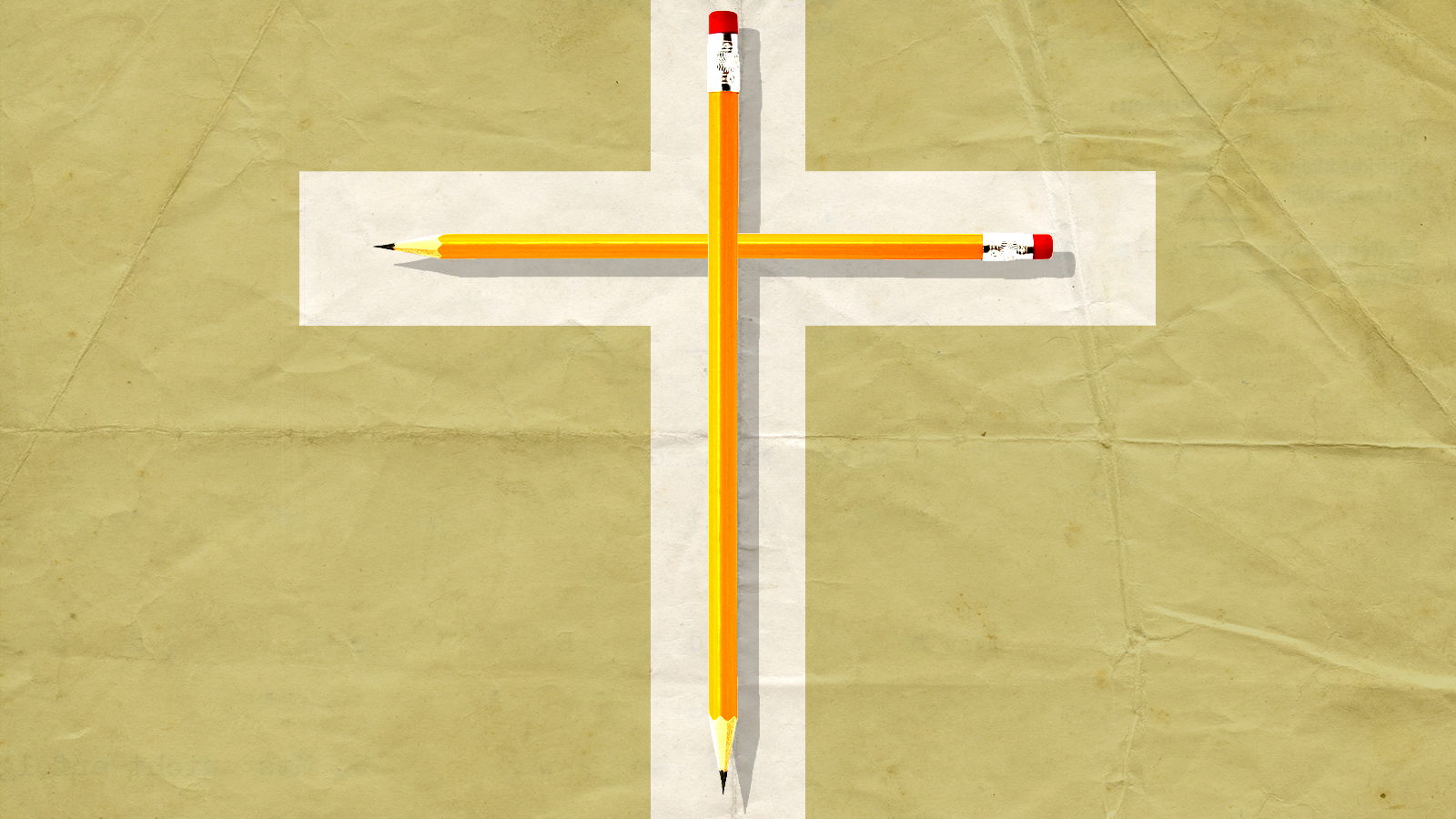 Pencil cross.