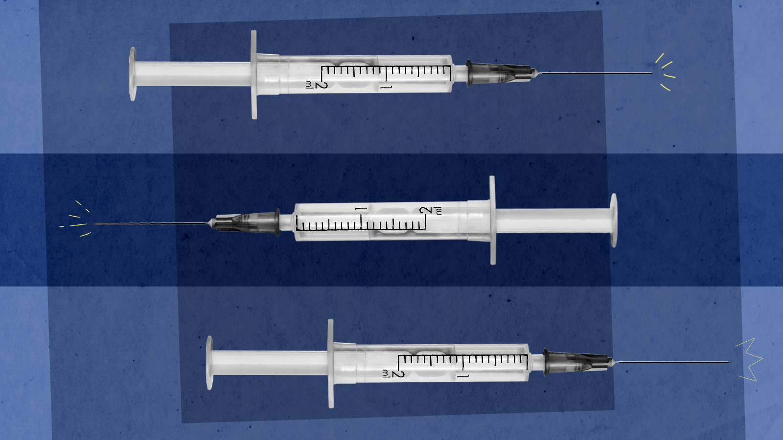 Syringes.