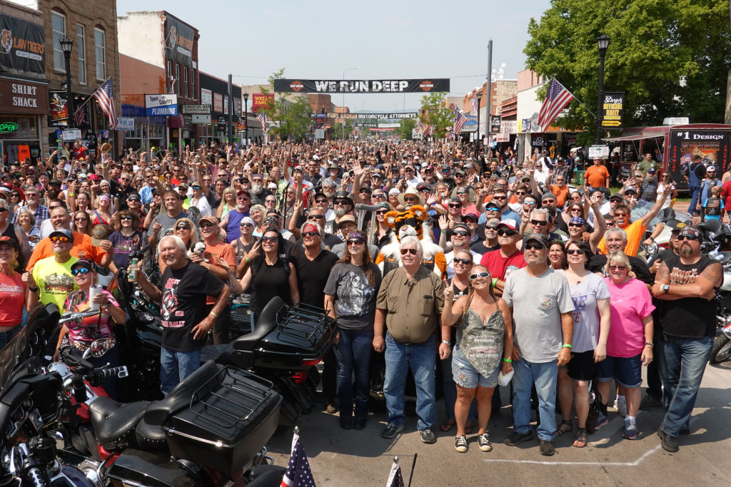 2021 Sturgis Motorcycle Rally attendees.