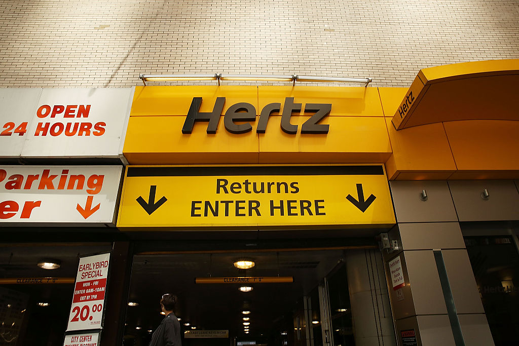 Hertz sign.