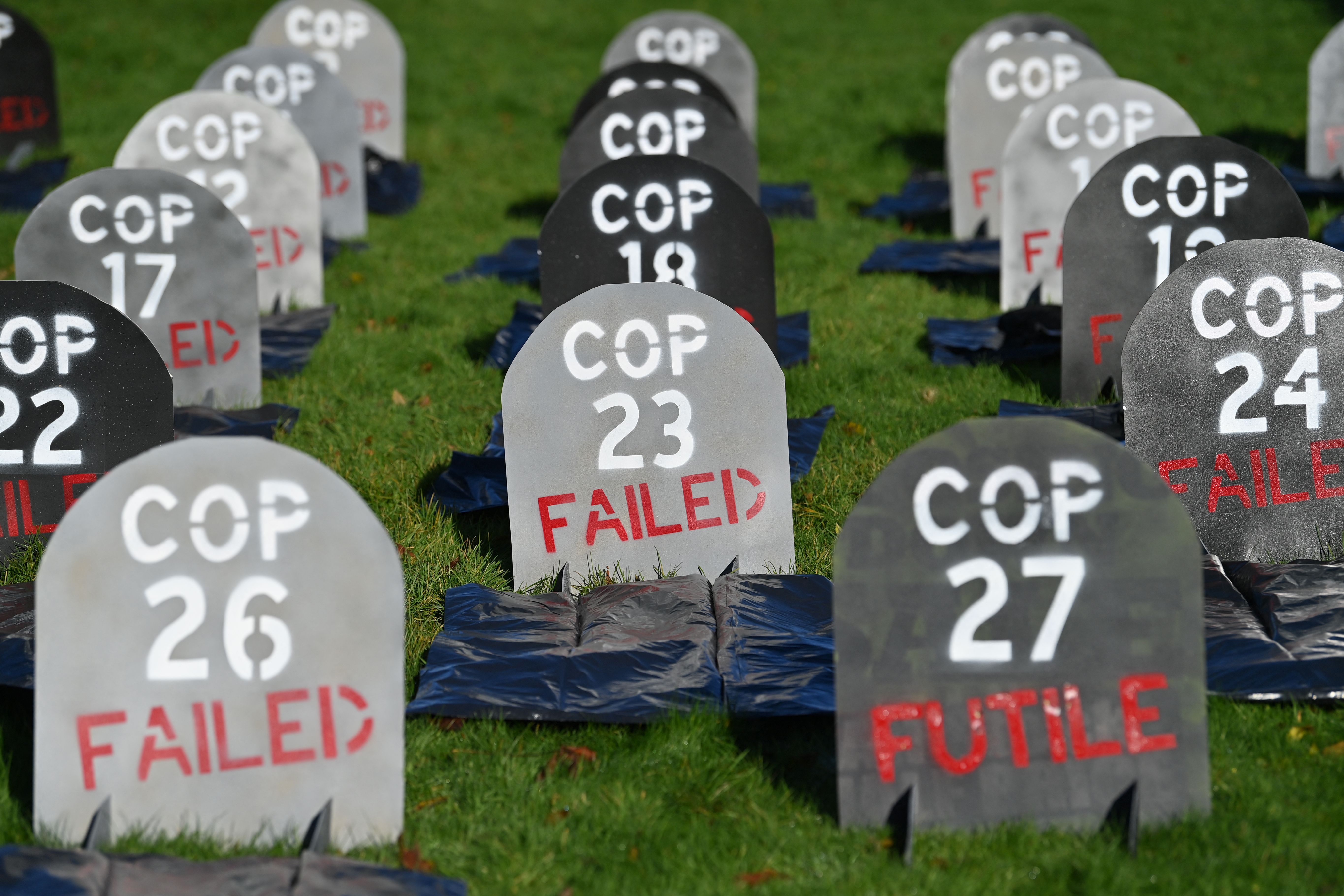 COP26 protest
