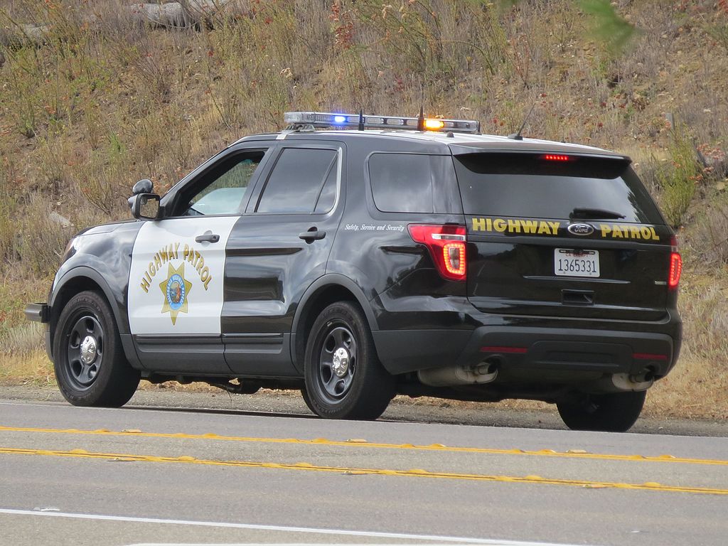 California Highway Patrol SUV