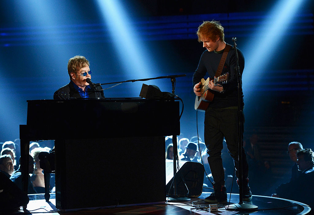 Elton John and Ed Sheeran 