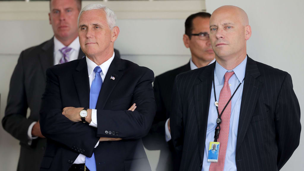 Mike Pence and Marc Short.