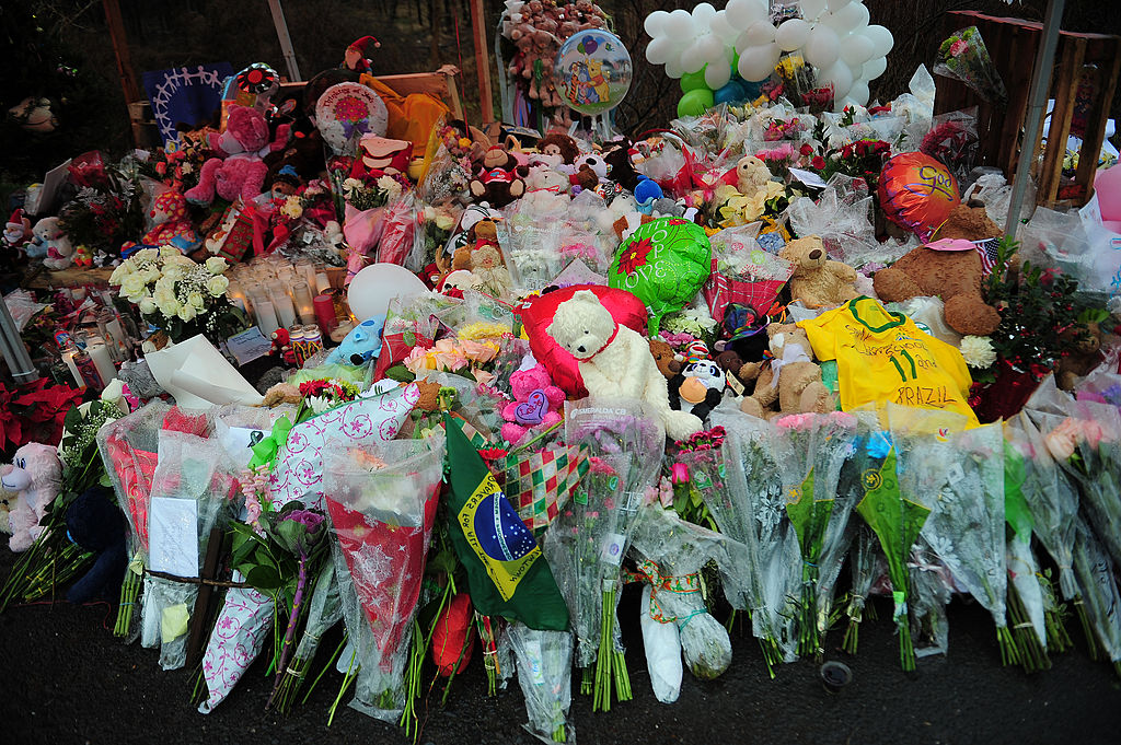 Memorial for Sandy Hook victims.