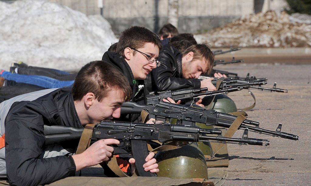 Russian conscripts in 2013