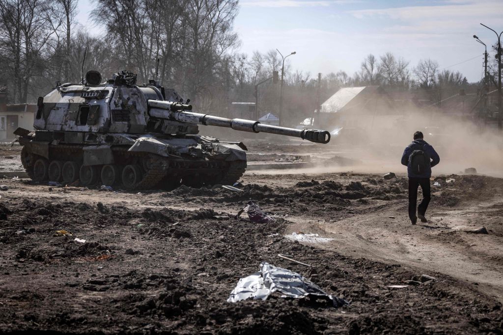 Russian military tank.