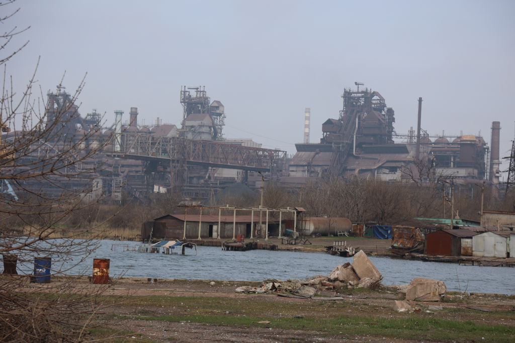 Azovstal steelworks in Mariupol, Ukraine