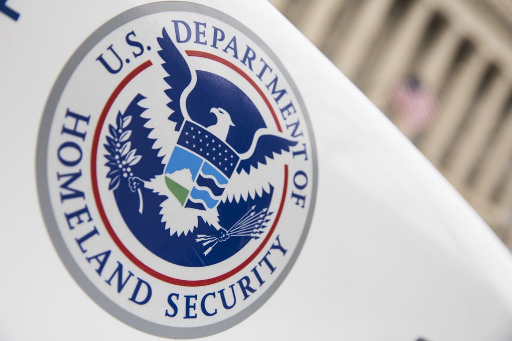 Department of Homeland Security logo.