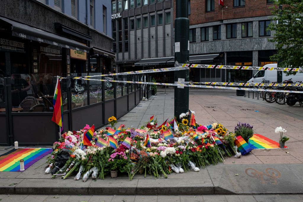 Memorial for victims of Oslo shooting