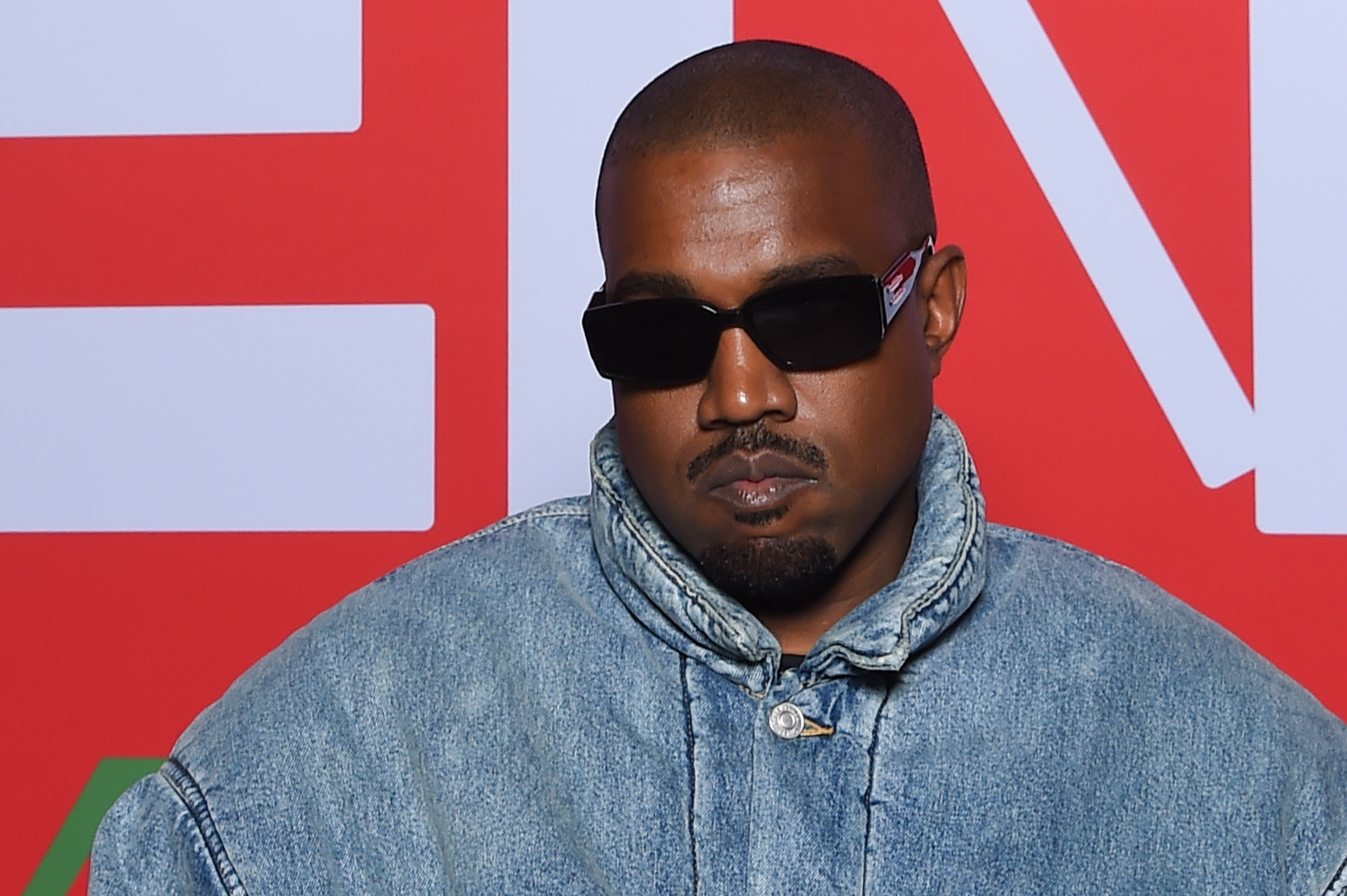 Kanye West at Paris Fashion Week in 2022. 