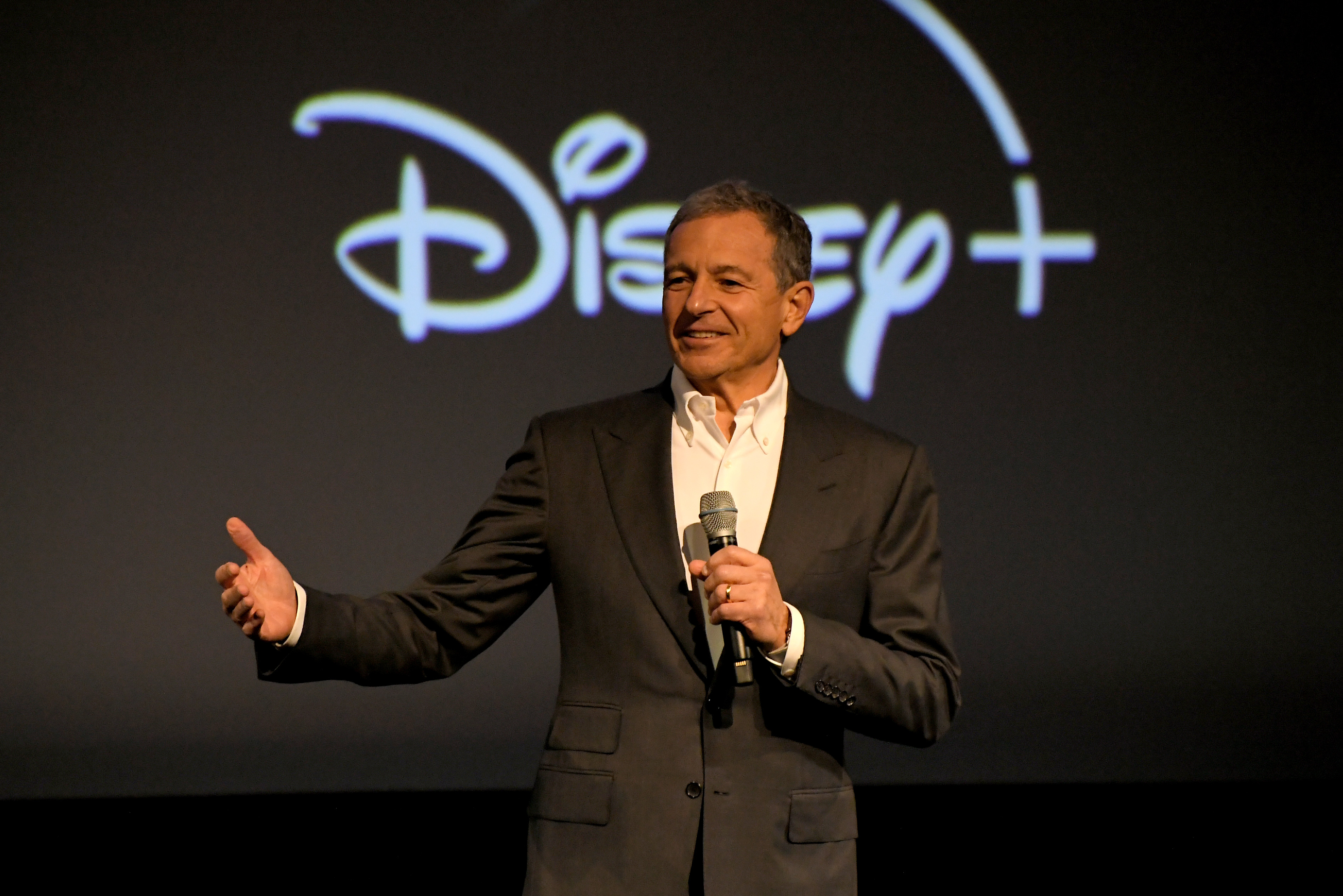 Recently re-instated Disney CEO Bob Iger. 