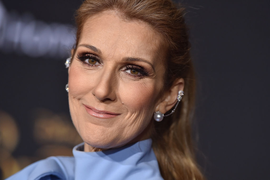 Celine Dion at the premiere of Beauty and the Beast