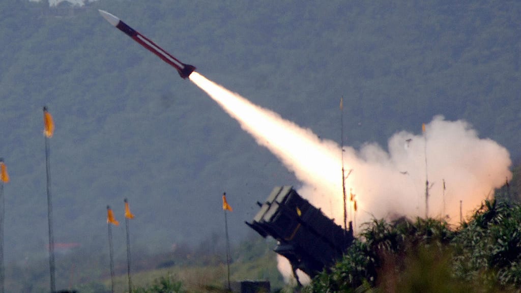 A Patriot missile is fired