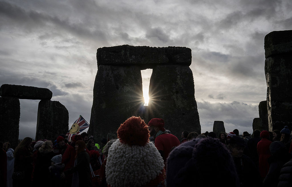 Stonehenge at Winter Solstice