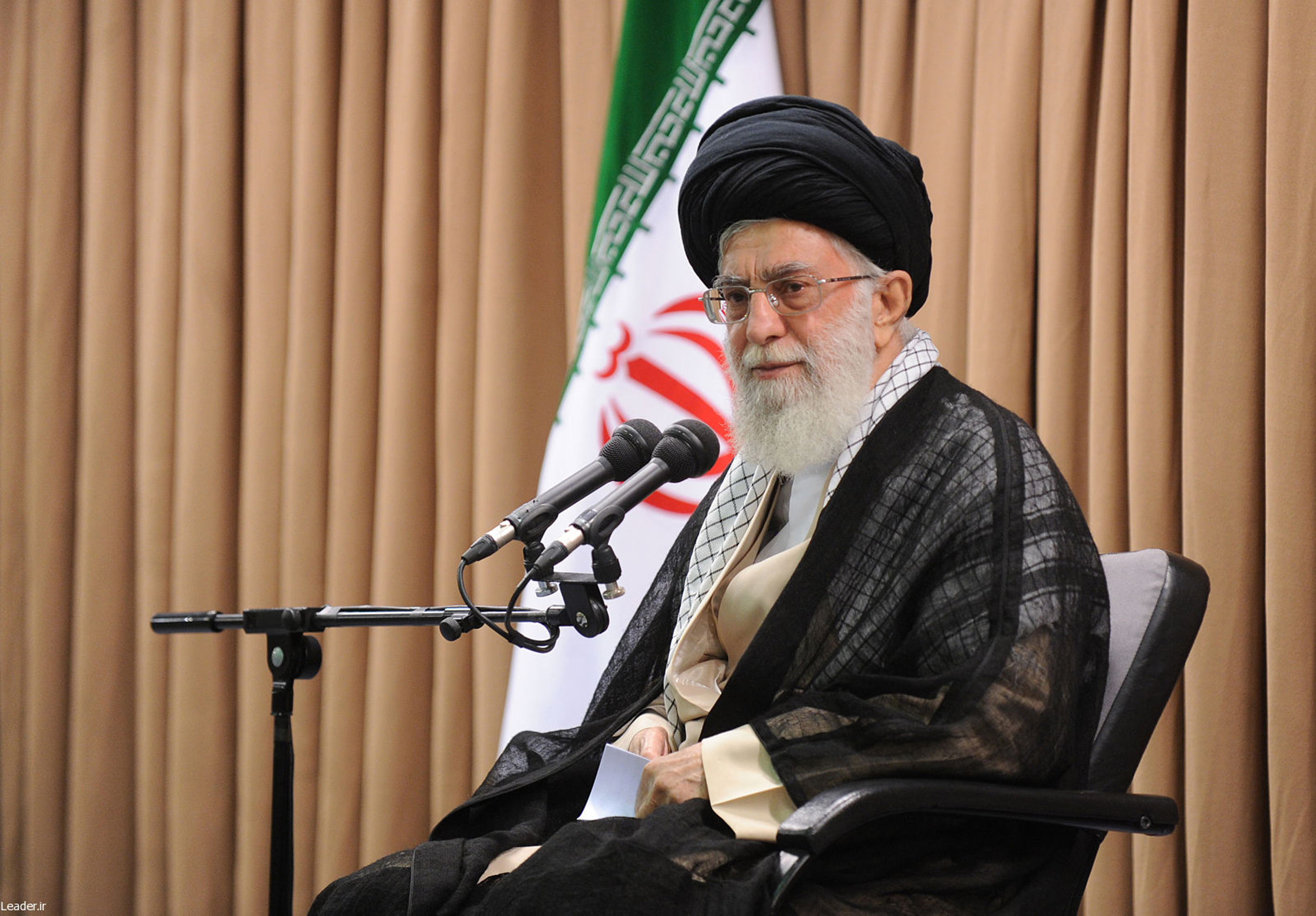 Iranian Supreme Leader Ayatollah Ali Khamenei. 
