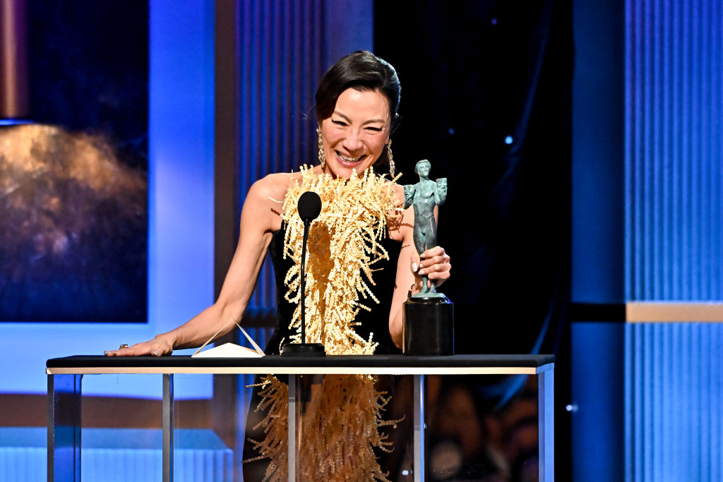Michelle Yeoh at the SAG Awards