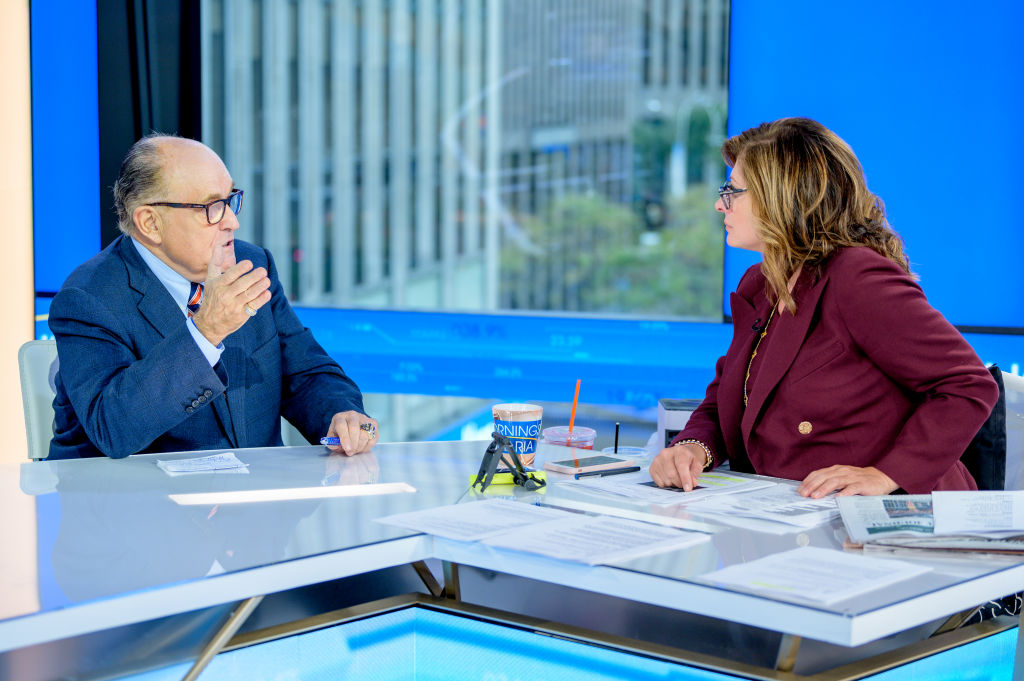 Maria Bartiromo interviews Rudy Giuliani in 2019