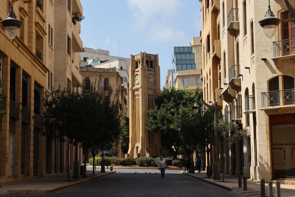 Clock tower in Lebanon.