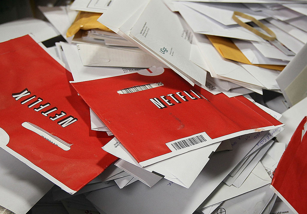 Netflix envelopes