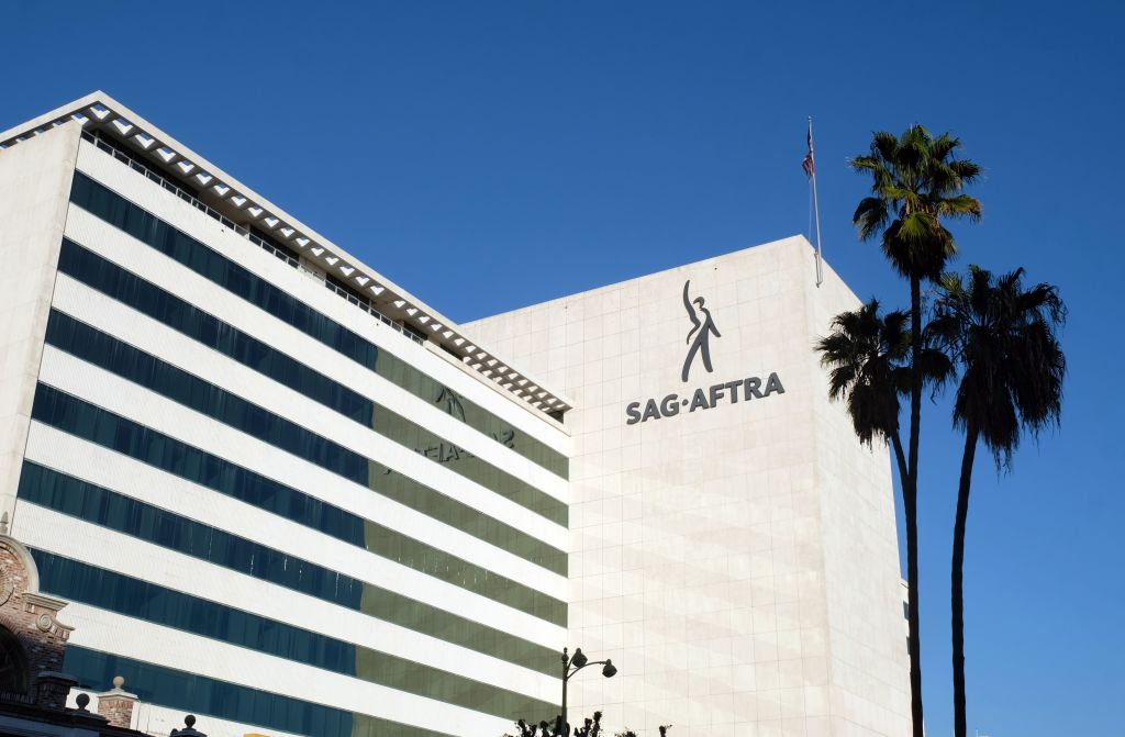 SAG-AFTRA headquarters in Los Angeles. 
