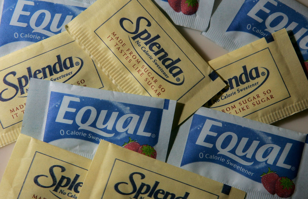  Packages of Equal and Splenda artificial sweeteners