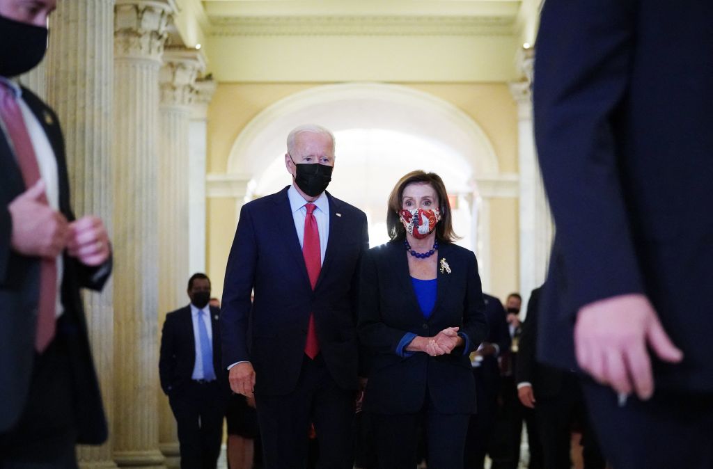 Joe Biden, Nancy Pelosi.