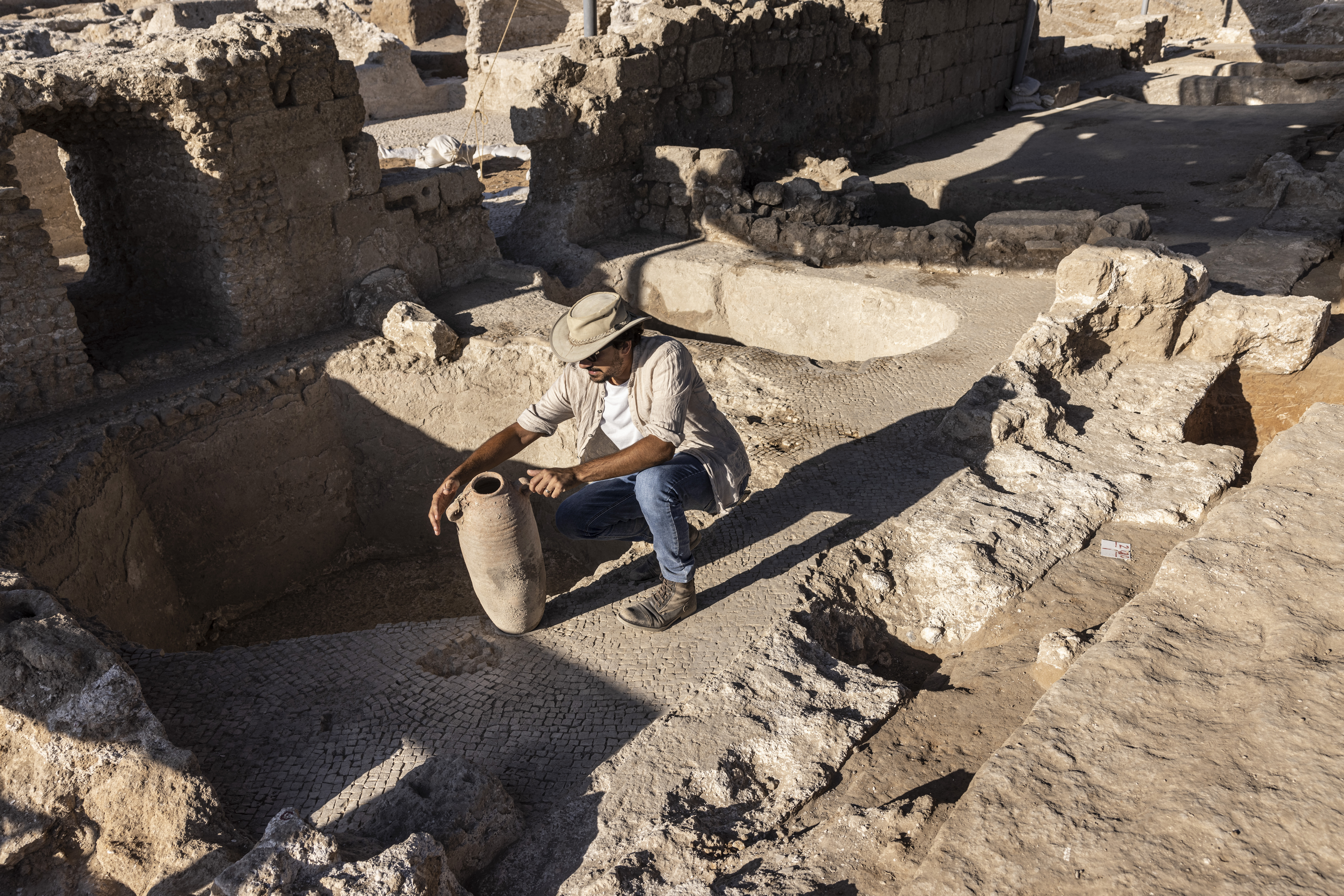 Israeli archaeology.