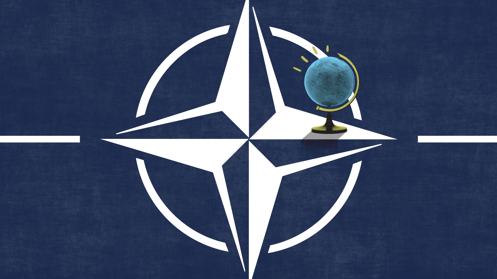 The NATO symbol.
