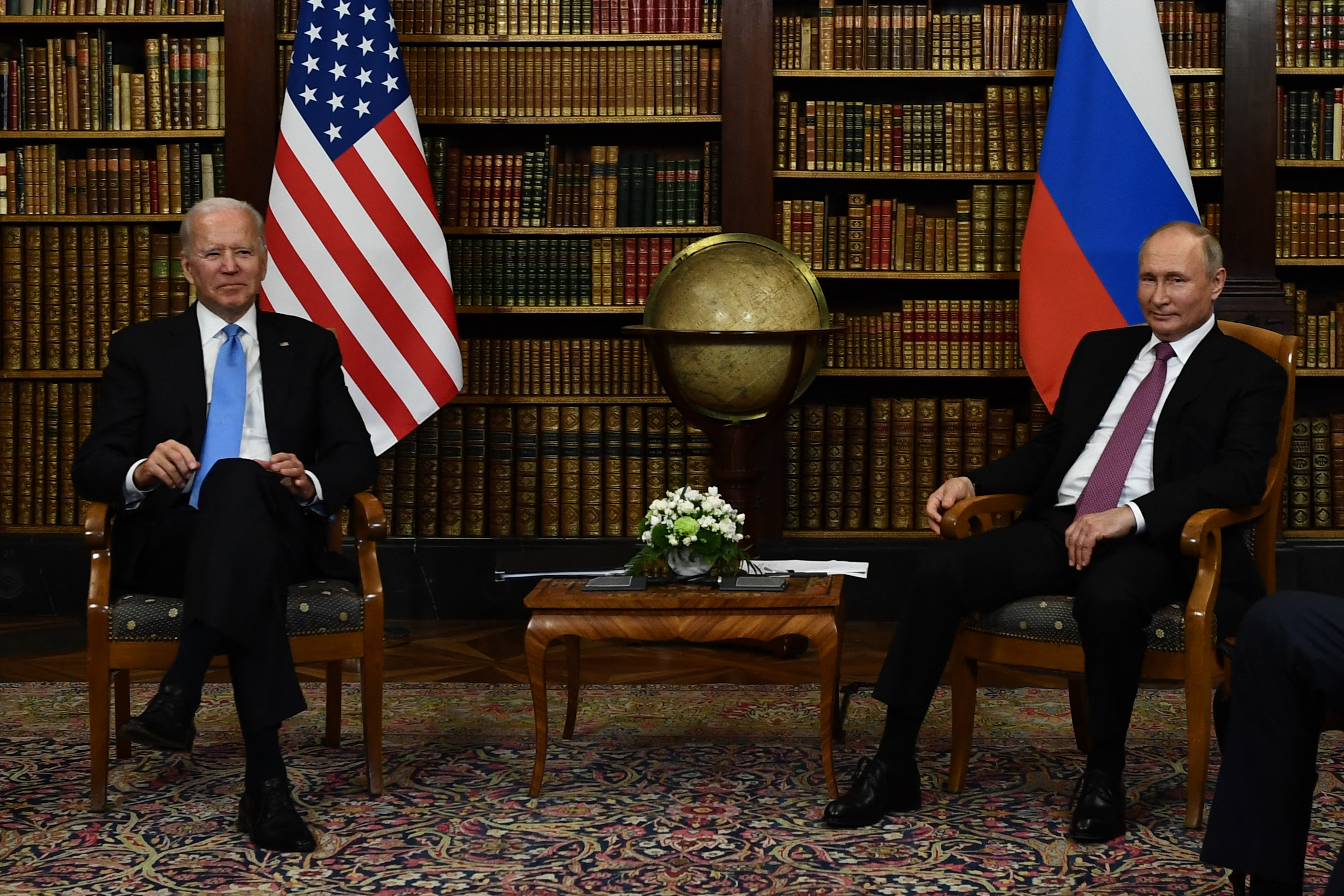 Biden and Putin.