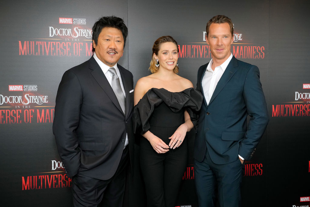 Benedict Wong, Elizabeth Olsen, Benedict Cumberbatch